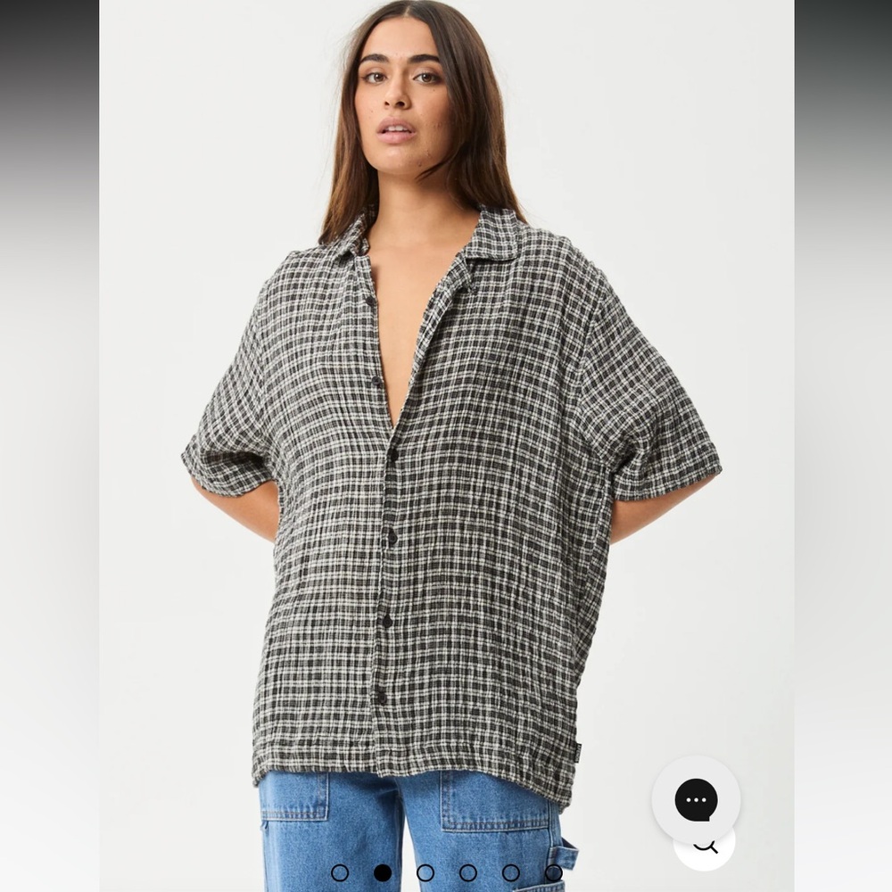 AFENDS Seersucker Regular Shirt